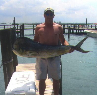 John Fox with a 33.2 # dolphin